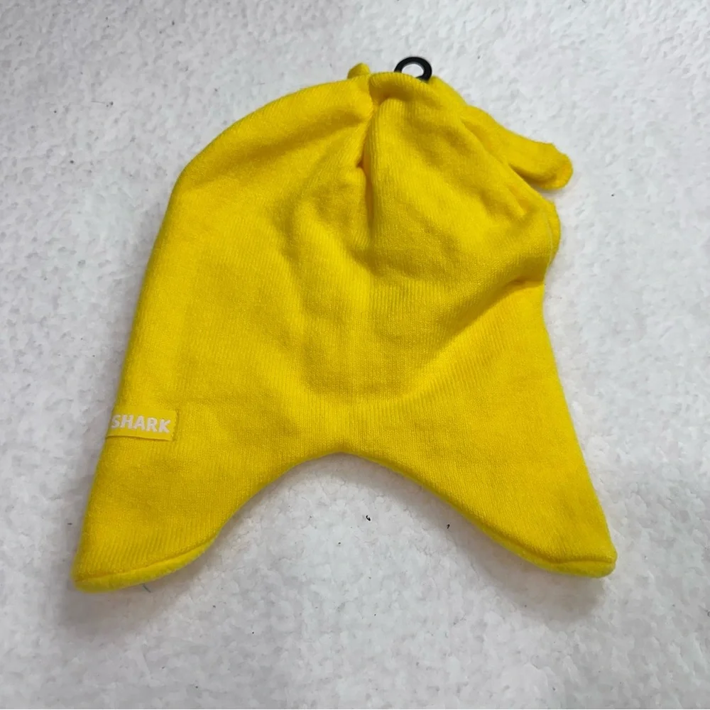 Yellow Baby Shark Hat and Mittens Set